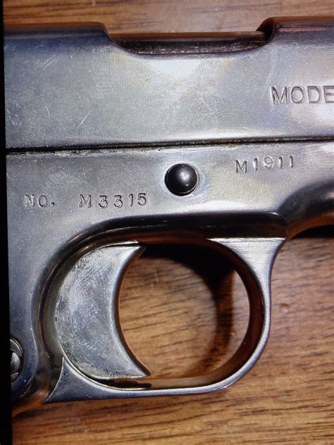 Strange serial number on Colt 1911.... | Page 3 | Colt Forum