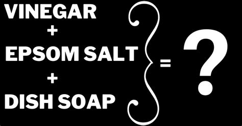 The Incredible Story of Vinegar, Epsom Salt, and Dawn as Weed Killers