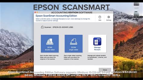 Epson ScanSmart Accounting Edition Software for Receipt Scanners | Take a Tour - YouTube