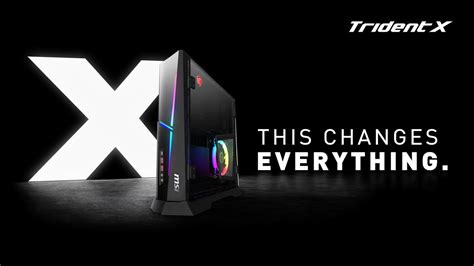 MSI Adds Gaming PC To Lineup With Trident X PC Starting At $2300