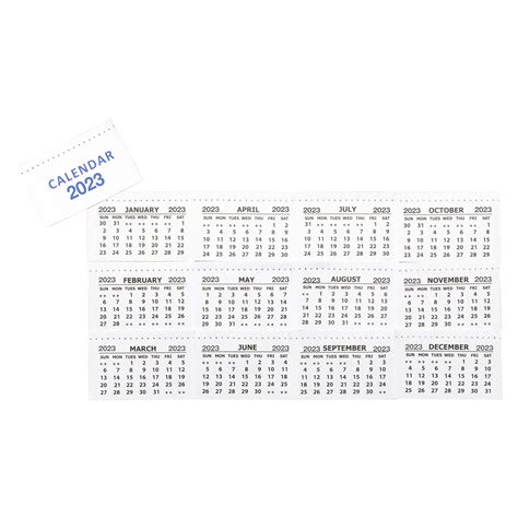 HP00051860 - 2023 Calendar Tabs Pack of 50 | Hope Education