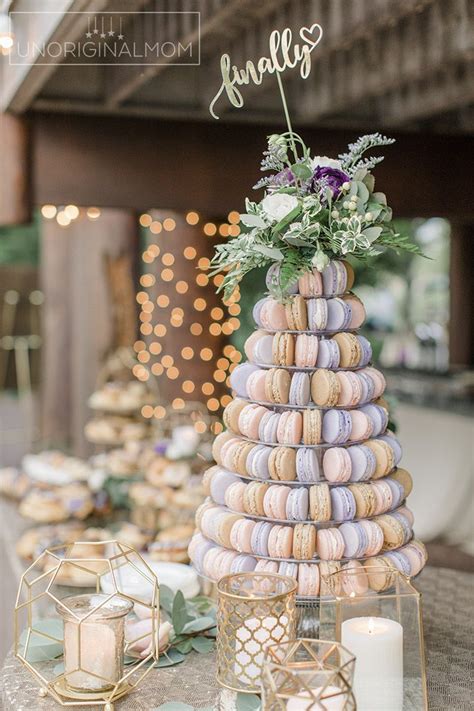 Macaron Tower for a Wedding - unOriginal Mom | Diy wedding cake topper, Wedding macarons ...