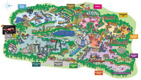 Image - 2005-wonderland-park-map.jpg - Canada's Wonderland Wiki