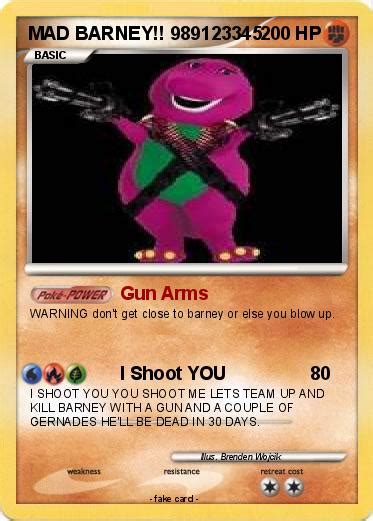 Pokémon MAD BARNEY 989123345 989123345 - Gun Arms - My Pokemon Card