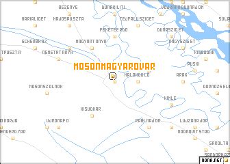 Mosonmagyaróvár (Hungary) map - nona.net