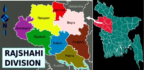 Map of Rajshahi Division (Google Image, 2017) | Download Scientific Diagram