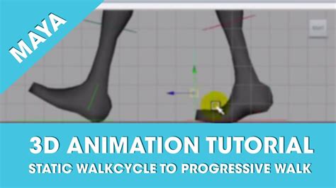 Progressive Walk cycle animation in maya TUTORIAL | Animation tutorial ...