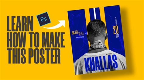 Song Poster Design in Just 3 Minutes | Album Poster Design in Photoshop - YouTube