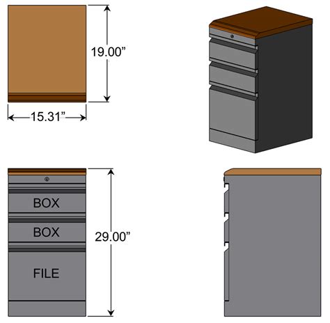 Standard Filing Cabinet Drawer Dimensions / By steven corley randel ...