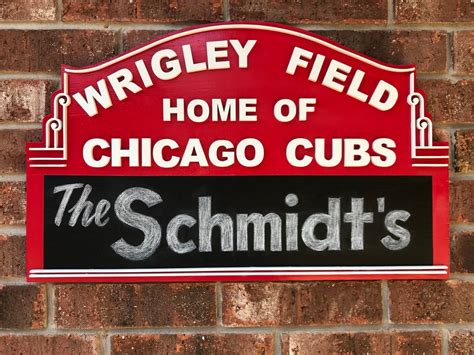 Chicago Cubs Sign Man Cave Sign Sports Sign - Etsy