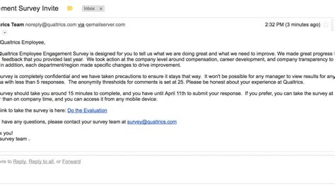 Employee Feedback Email Template Step 1 Preparing for Your Employee Engagement Survey ...