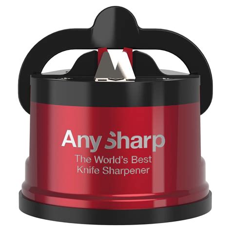 Anysharp Knife Sharpener Pro Red | Buy now at Cookinglife