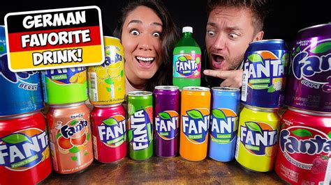 We try EVERY Fanta Flavor in GERMANY! - YouTube