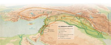 Map of the Fertile Crescent (Illustration) - World History Encyclopedia