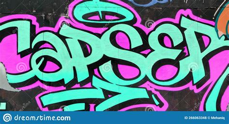 Colorful Background of Graffiti Painting Artwork with Bright Aerosol ...