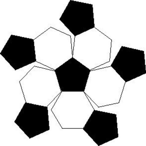 5 Best Images of Printable Soccer Ball Pattern - Soccer Ball ...