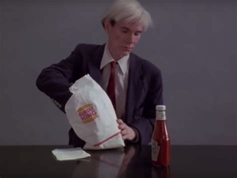 Burger King's Super Bowl commercial stars Andy Warhol - Business Insider