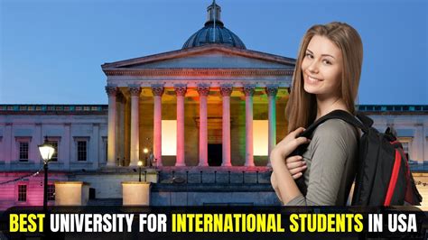 Best University for International Students in USA | TOP USA - YouTube