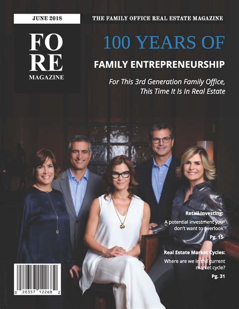 FORE Magazine Cover June 2018 | RCLCO Real Estate Consulting