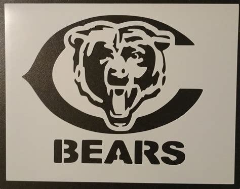 Chicago Bears - Stencil – My Custom Stencils