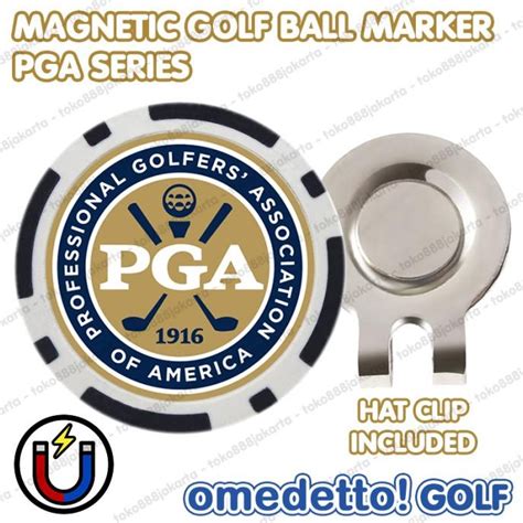 Jual ORIGINAL!!! GOLF BALL MARKER PGA CHIP 40 MM | Shopee Indonesia