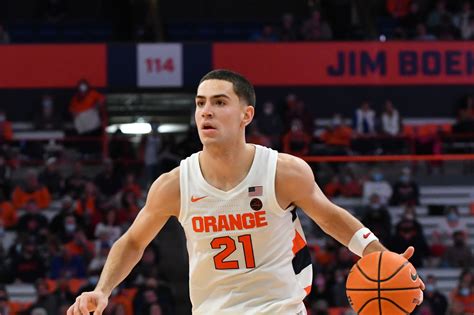 Cole Swider’s having a career-best season for Syracuse Orange men’s basketball - Troy Nunes Is ...