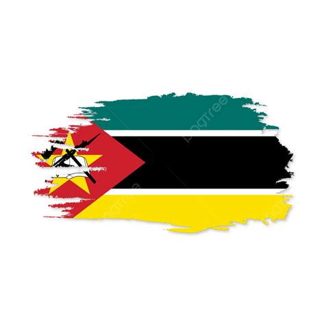 Mozambique National Flag Design With Independence Day Vector ...