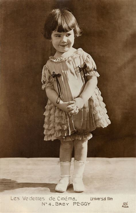 Baby Peggy (1918-2020) | French postcard in the Les Vedettes… | Flickr