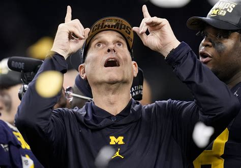 Jim Harbaugh returning to NFL to coach Chargers after leading Michigan ...