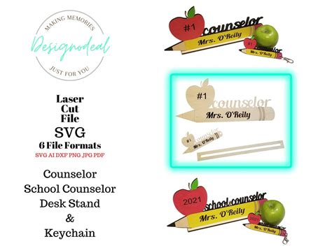 Counselor Appreciation Gift SVG School Counselor Recognition Digital ...