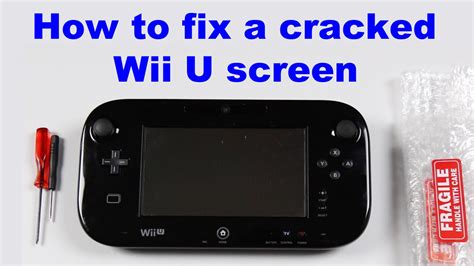 So My Wii U Game Pad Screen Is Broken But All Of The Other Buttons Work Fine And The Touch ...