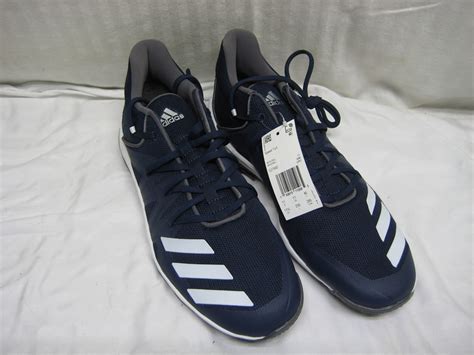 ShopTheSalvationArmy - Adidas Men's Navy Blue Speed Turf Baseball Shoes Size 11 1/2 Brand New