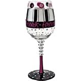 Amazon.com | Funny Wine Glass - The Best Wines are the ones we drink with Friends (18 oz Libbey ...