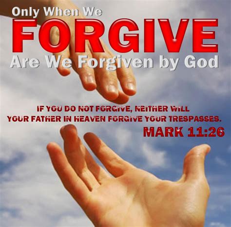 Forgiveness God