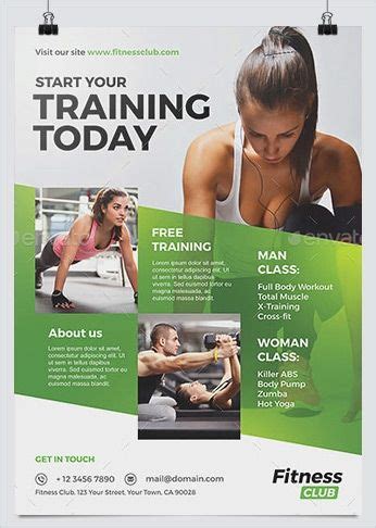 personal training flyer faveoly in 2020 | Free personal trainer, Fitness flyer, Flyer template