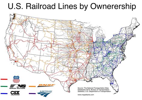 Us Railroad Map 2020 - Black Sea Map