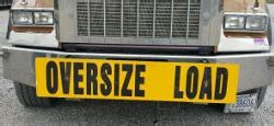 Aluminum Oversize Load Signs - Oversize Load Superstore