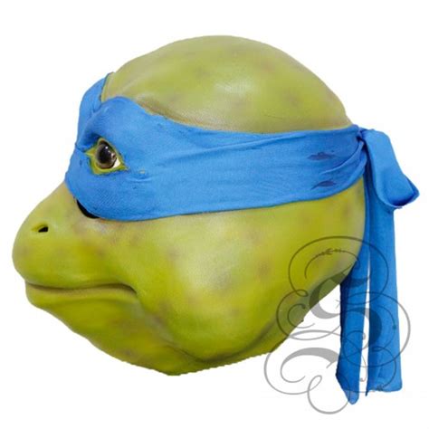 Overhead Teenage Mutant Ninja Turtles Leonardo Mask Movie Mask