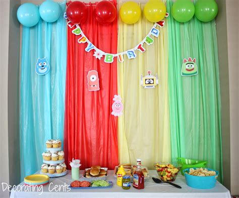 Yo Gabba Gabba Birthday Party