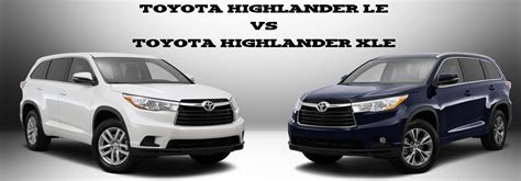 toyota-highlander-le-vs-toyota-highlander-xle - Limbaugh Toyota