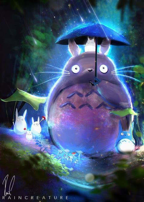 My Neighbor Totoro, Isabela Homitchi on ArtStation at https://www.artstation.com/artwork/1nXvJ2 ...