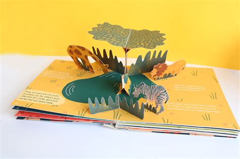 Illustrated Animal Pop-Up Book :: Behance