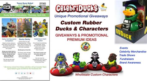 Wholesale Rubber Ducks Custom - CelebriDucks Rubber Duck Characters