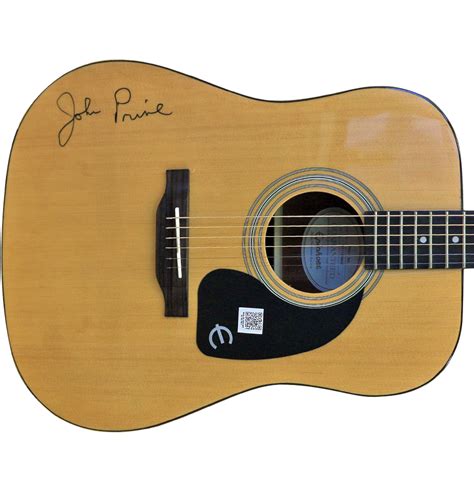 Charitybuzz: John Prine Autographed Acoustic Guitar - Lot 1040414