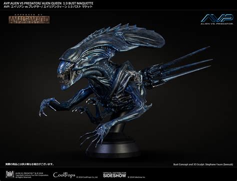 Alien VS Predator Alien Queen Deluxe Bust by CoolProps | Sideshow Collectibles