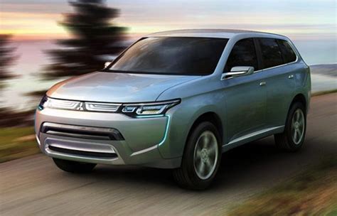 Mitsubishi to launch hybrid version of Outlander by 2013 - Ecofriend