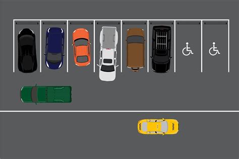 Car parking | Car top view, Car parking, Black car