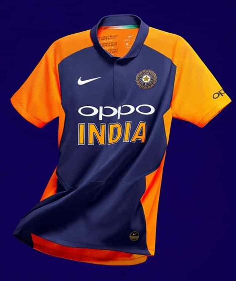 India to sport the all new away kit in their next game against England ...