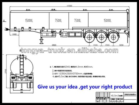 45000l Fuel Truck Dimensions - Buy Fuel Truck Dimensions,Fuel Tanker ...