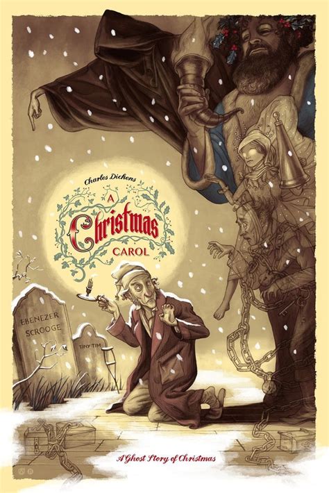 A Christmas Carol - Spirits of Winter Variant | Mad Duck Posters The ...